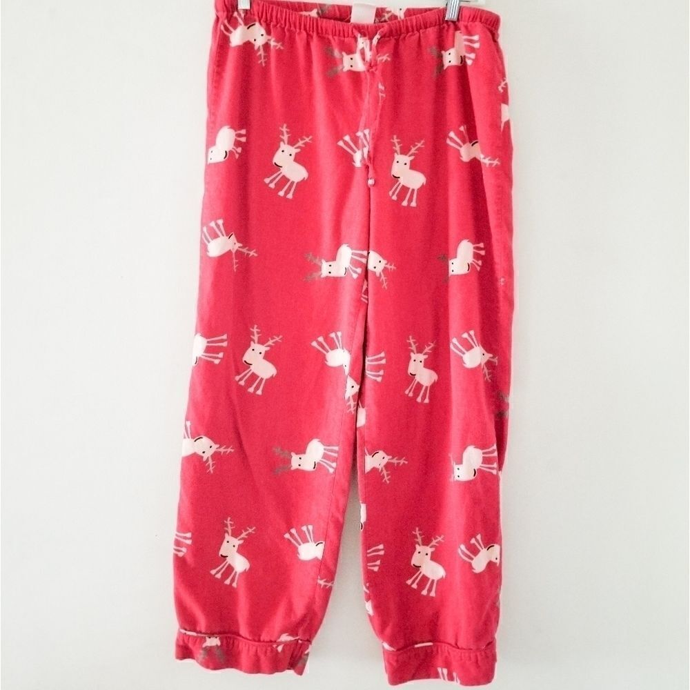 Old Navy Rudolph Christmas pajama bottoms